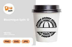 Bloomique Split Monogram Product Image 1