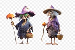 Halloween on Beach Clipart Bundle, Set of 8 Png Product Image 3