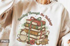 Reading Through The Sublimation - Christmas PNG Design Product Image 1