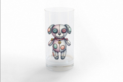 Stitched Dog Doll Button Eyes Halloween Voodoo PNG Product Image 3