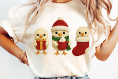 Christmas Chicks Sublimation, Christmas Png Product Image 3