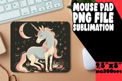 Festive Unicorn Magic Mouse Pad Product Image 1
