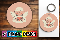 Timeless Circle Designs for Holidays, Cupid Product Image 1