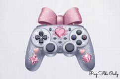 Valentine Game Controllers Sublimation Clipart PNGSublimatio Product Image 1