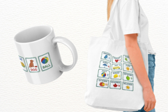 School Flash Cards Clipart Product Image 3