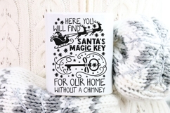 Here You Will Find Santa's Magic Key Svg, Christmas Svg. Product Image 8