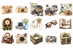 Spring Day Photographie Clipart, Set of 46 Png Bundle Product Image 2