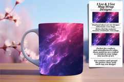Colorful Mug Wrap with Gradient Pattern for 11oz/15oz Product Image 1