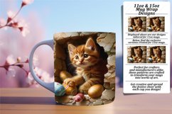 Happy Easter 3D Mug Wrap, Bunny Wonderland Product Image 1