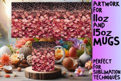 Glittery Flower Leopard Wrap Design Product Image 1