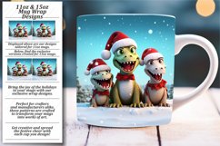 Colorful Holiday Festivities: Sublimation Mug Design Product Image 1