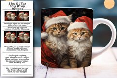 Winter Cat Celebration Mug: 11oz/15oz Product Image 1