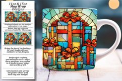 Sublimation Glass Charm - Christmas Mug Wraps Product Image 1