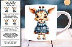 Joyful Critters Holiday Mug Template Product Image 1