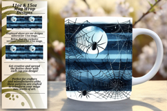 Whimsical 15oz Mug Wrap Png Artwork , Halloween Product Image 1
