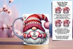 Enchanting 15oz Mug Wrap Png Template , Gnomes Product Image 1