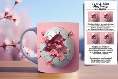 Floral Fantasy Mug Sublimation Product Image 1