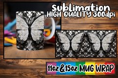 Graceful Winged Wonders: Mug Wrap Sublimation Joy Product Image 1