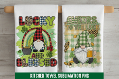 Lucky Blessed - Kitchen Towel Sublimation, Kitchen Towel Product Image 1