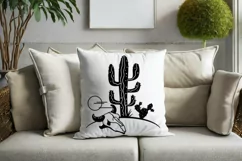 Cactus Desert svg, Bull skull cut, Western svg, Arizona Product Image 7