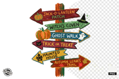 Halloween Signspot Clipart Product Image 1