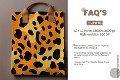 Seamless Leopard Pattern V1 Digital Papers, Leopard Pattern Product Image 2