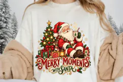 Merry Moments with Santa Christmas Vintage Holiday Product Image 3
