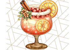 Fall Drink Clipart PNG, Cozy Autumn Cocoa and Latte Art Product Image 3