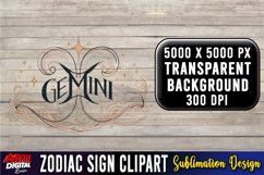 Zodiac Sign Clipart PNG| zodiac clipart #15 Product Image 1