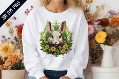 St. Patrick&#039;s Day Bunny Sublimation -Bunny Sublimation Product Image 1