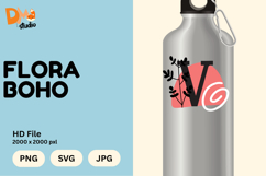 Flora Boho Monogram Product Image 1