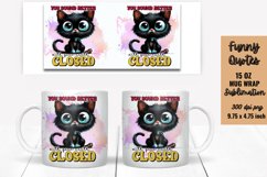 Funny Quotes Mug Wrap Sublimation Product Image 1