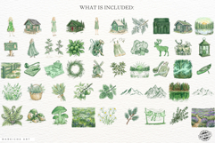 Nordic Summer Nature &amp; Beauty Clipart Product Image 4