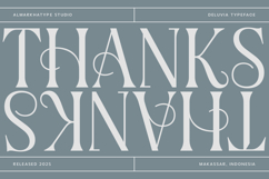 Deluvia - Elegant Serif Typeface Product Image 15