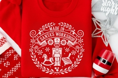 Made In Santa’s Workshop Svg, North Pole Svg, Holiday Svg. Product Image 4