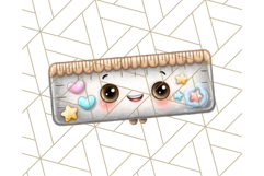 Simple School Supplies Clipart, Cute Classroom PNG Product Image 3