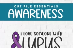 Lupus svg - a lupus awareness svg with arrows and ribbon Product Image 4