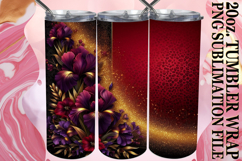 Bright reflections 20oz tumbler wrap, Leopard Prints Product Image 1