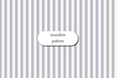 Pastel Blue Stripe Seamless Pattern Minimalist Vertical Product Image 1