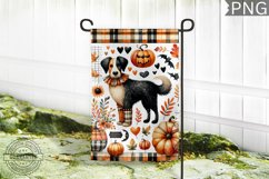 Fall Garden Flag Sublimation - Garden Flag PNG Design Product Image 1