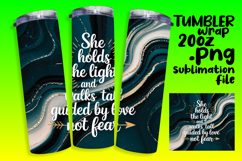 Personalized 20oz Tumbler Gift , Religious Product Image 1