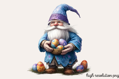 Gothic Easter Creepy Sublimation Clipart PNG Product Image 1
