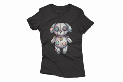 Stitched Dog Doll Button Eyes Halloween Voodoo PNG Product Image 4