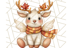 Halloween Fairy Animal Clipart PNG, Cute Spooky Creatures Product Image 3