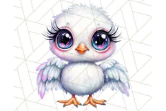 Farm Animals Kawaii Clipart PNG, Cute Barnyard Animal Product Image 3