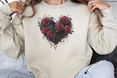 Gothic Valentines Day Sublimation PNG Product Image 1