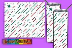 Christmas Joy Watercolor Tumbler Art 20oz Product Image 1