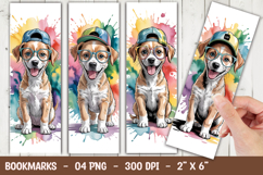 Dog Character Bookmark Sublimation Product Image 1