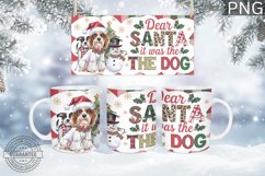 Dear Santa It Was The Mug Wrap - Christmas Mug Sublimation Product Image 1