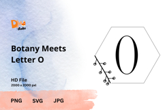 Botany Meets Letter Product Image 1